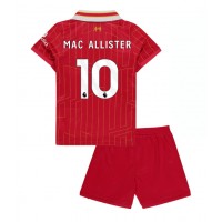 Liverpool Alexis Mac Allister #10 Koti Peliasu Lasten 2024-25 Lyhythihainen (+ Lyhyet housut)